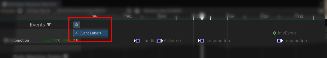 Wayback Machine Event Labels